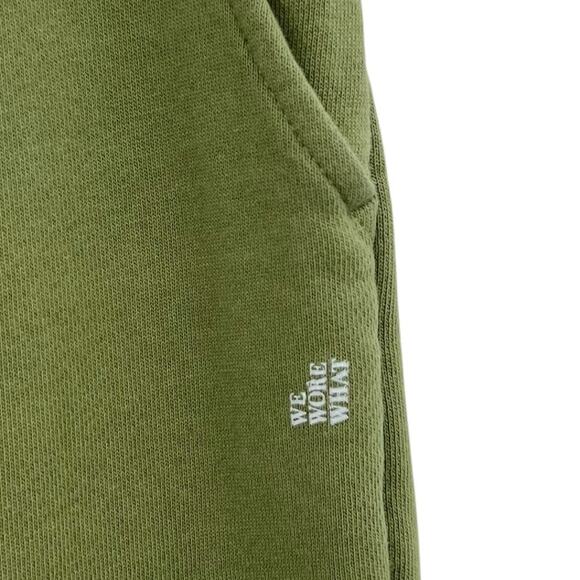 WeWoreWhat Sweatpants Joggers Terry Knit Drawstring Sage Green Size XL - Picture 5 of 13